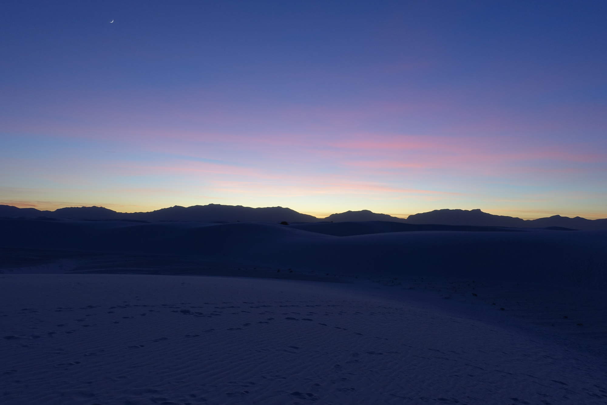 White Sands Sunset